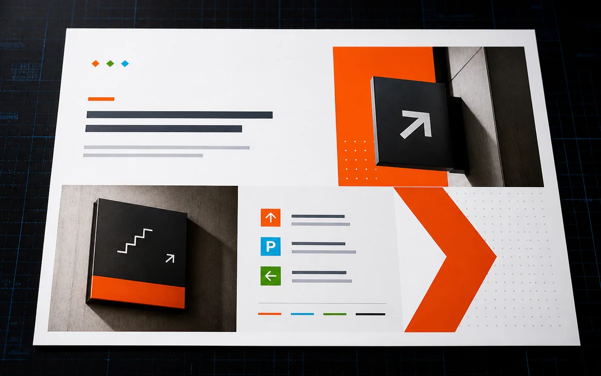Editorial websitecompositie voor Ecolop